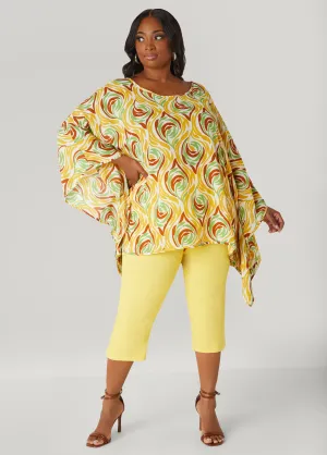 Printed Crepe Blouse