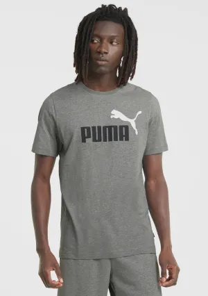Puma Men??s Essential  2 Colour Logo Tee