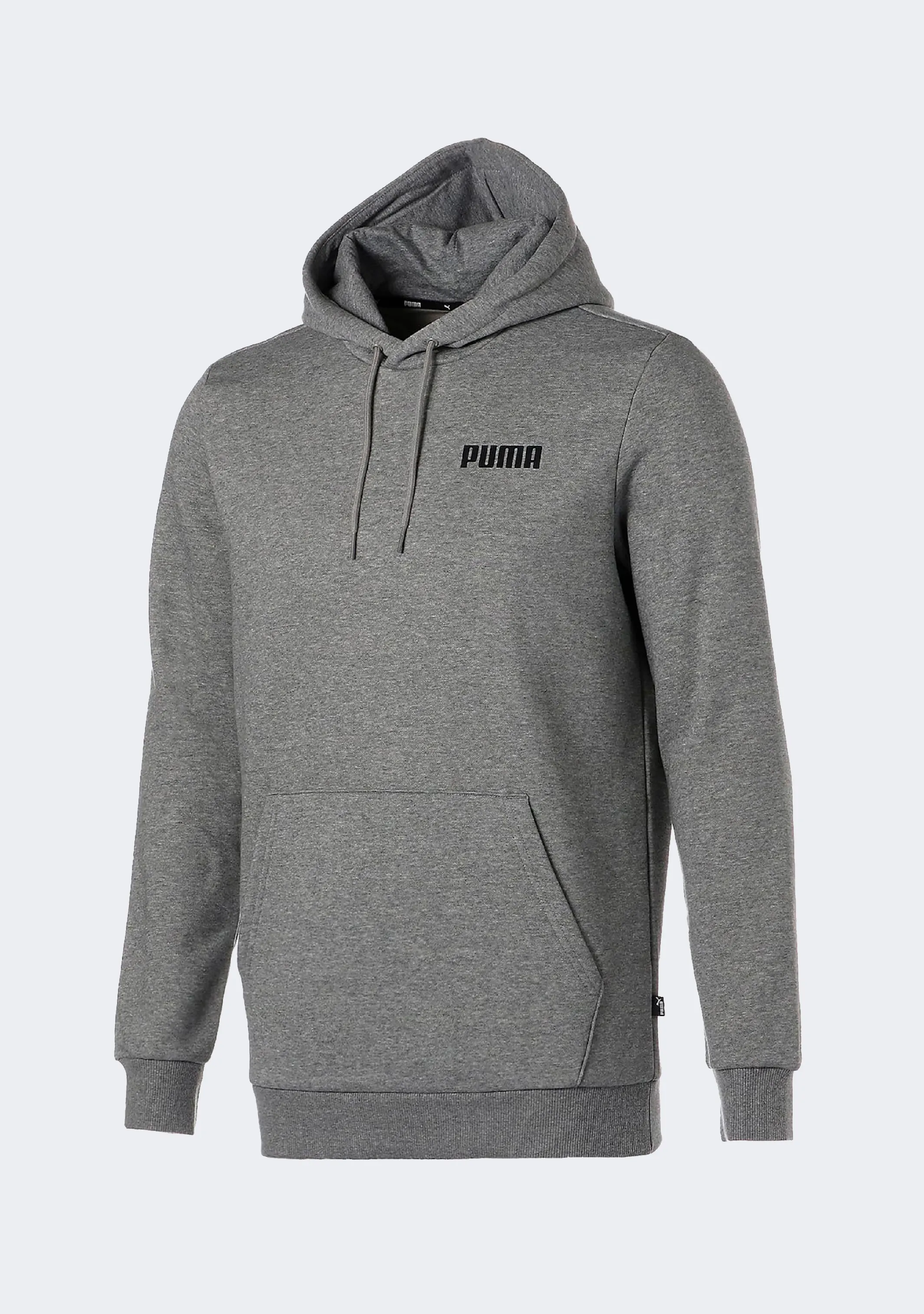 Puma Men's Essential Fleece Hoodie Grey