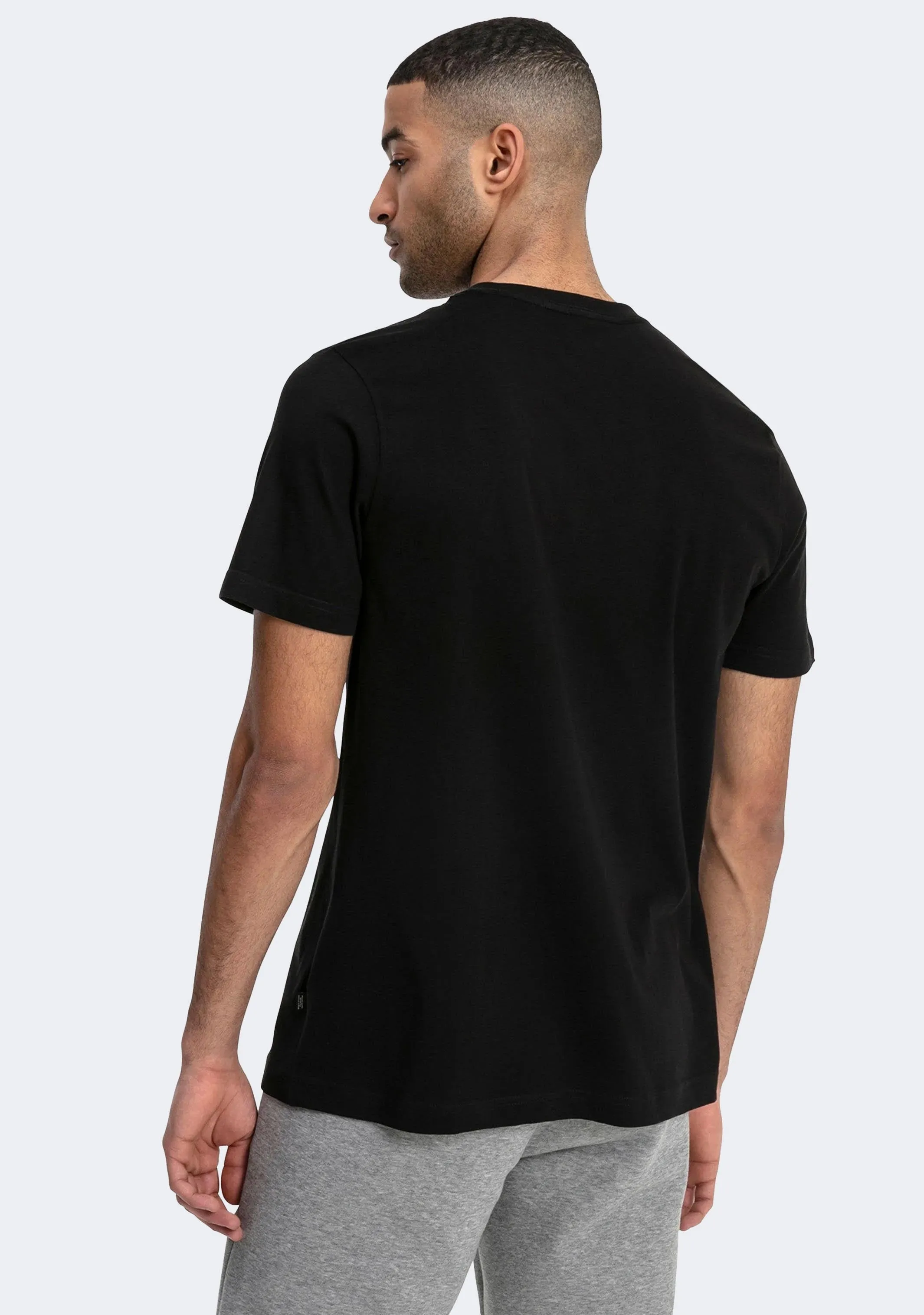 Puma Men??s Essential Logo Tee Black