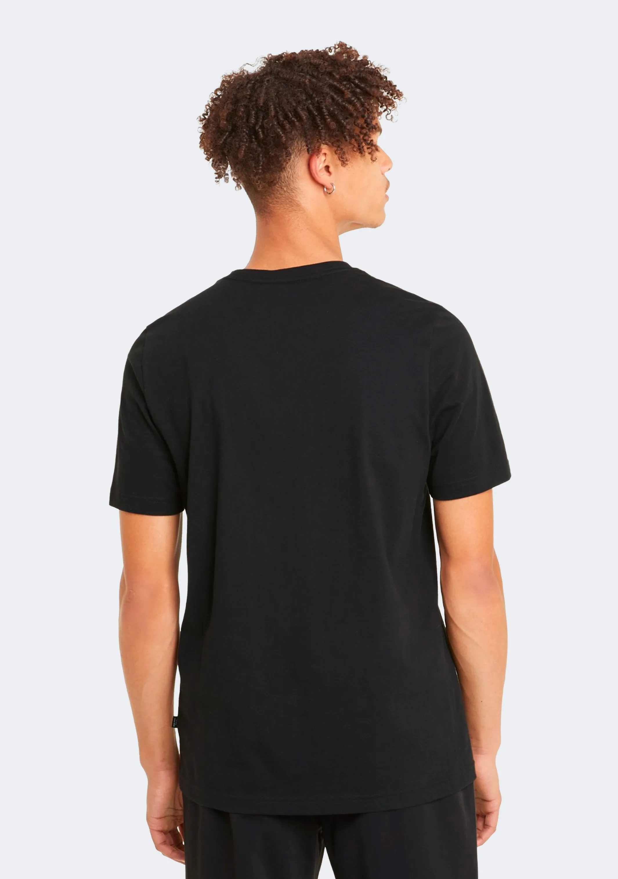 Puma Men??s Essential Logo Tee Black