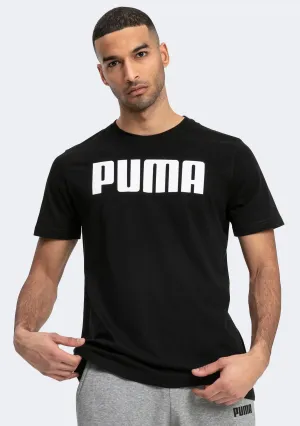 Puma Men??s Essential Logo Tee Black
