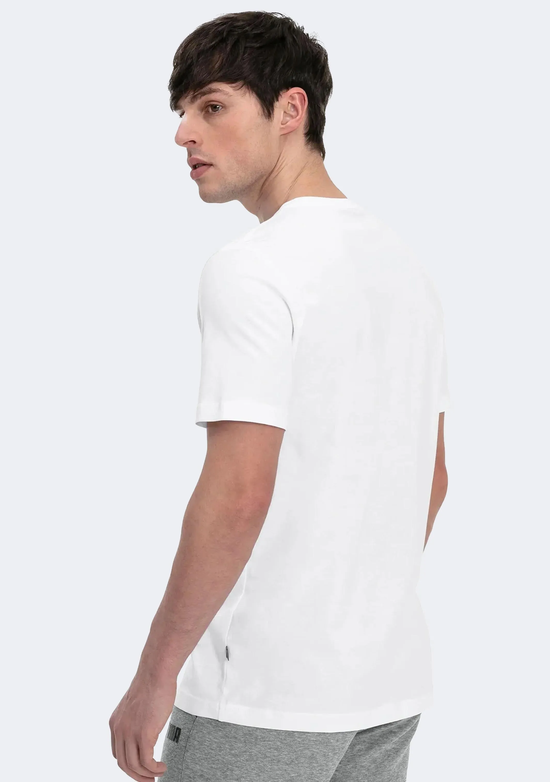 Puma Men??s Essential Logo Tee White