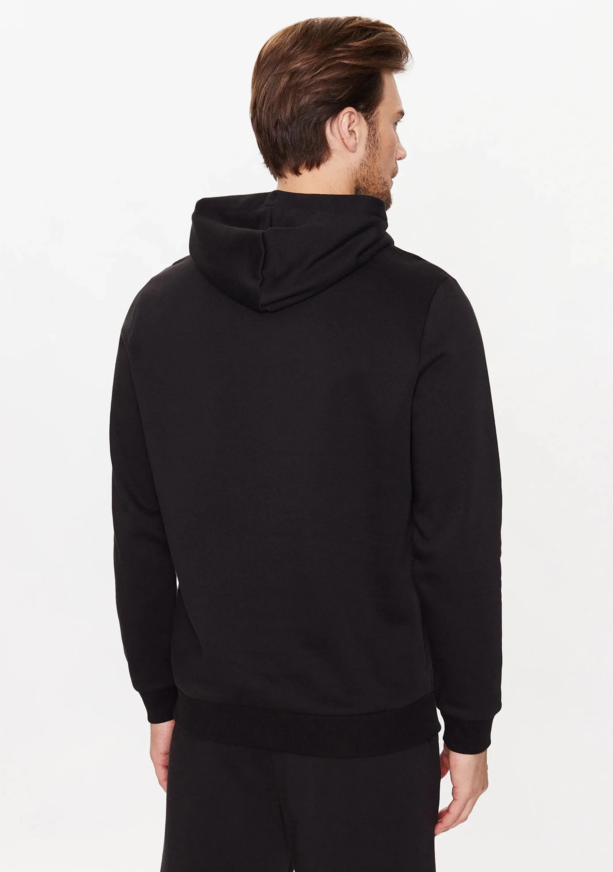 Puma Mens Essentials  2-Tone Big Logo Hoodie