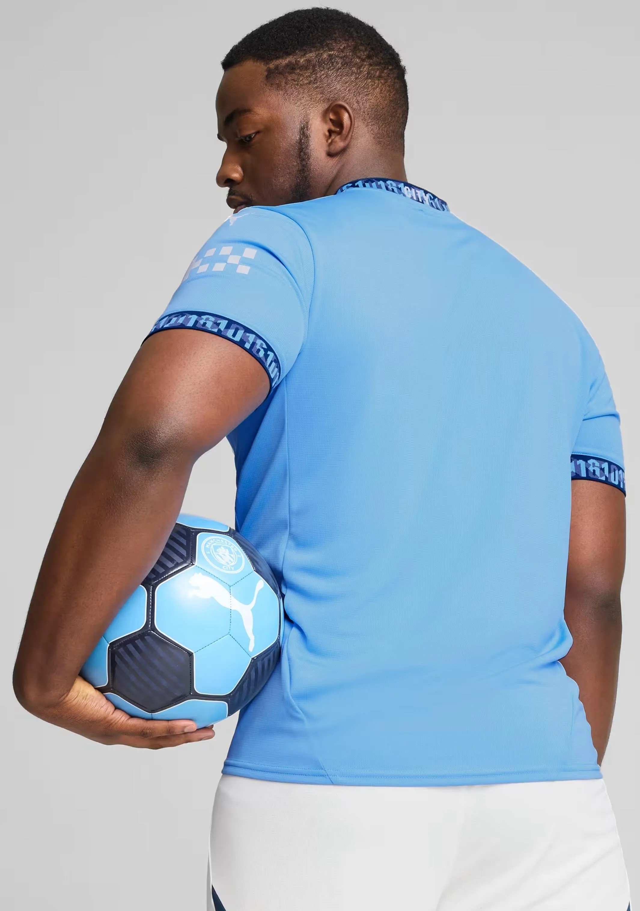 Puma Men??s Manchester City 24/25 Home Jersey with FREE Manchester City Scarf