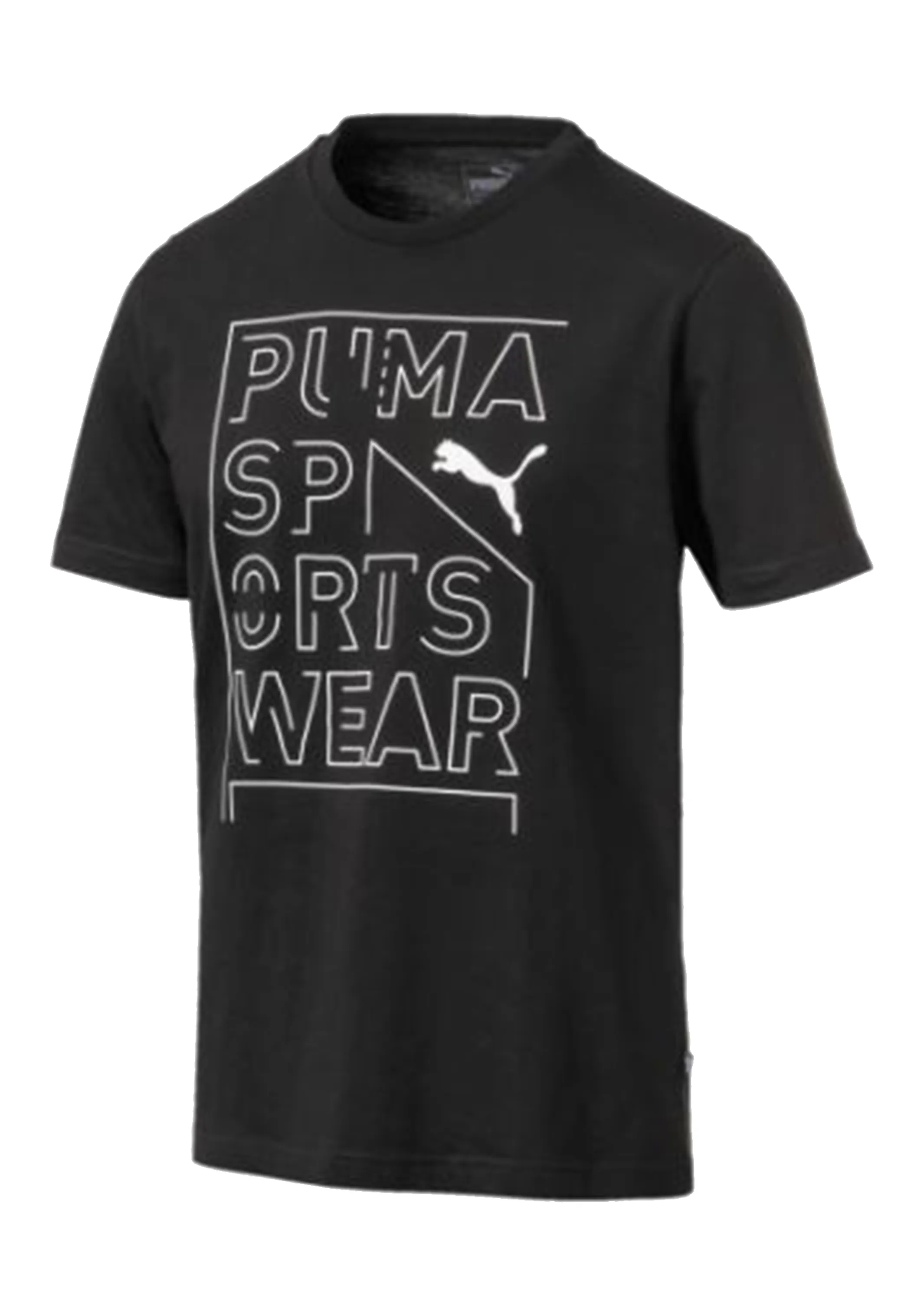 Puma Men??s Repeat Graphic Brand Tee
