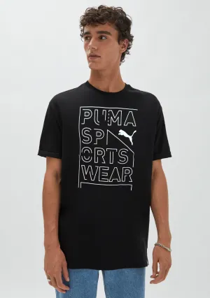 Puma Men??s Repeat Graphic Brand Tee
