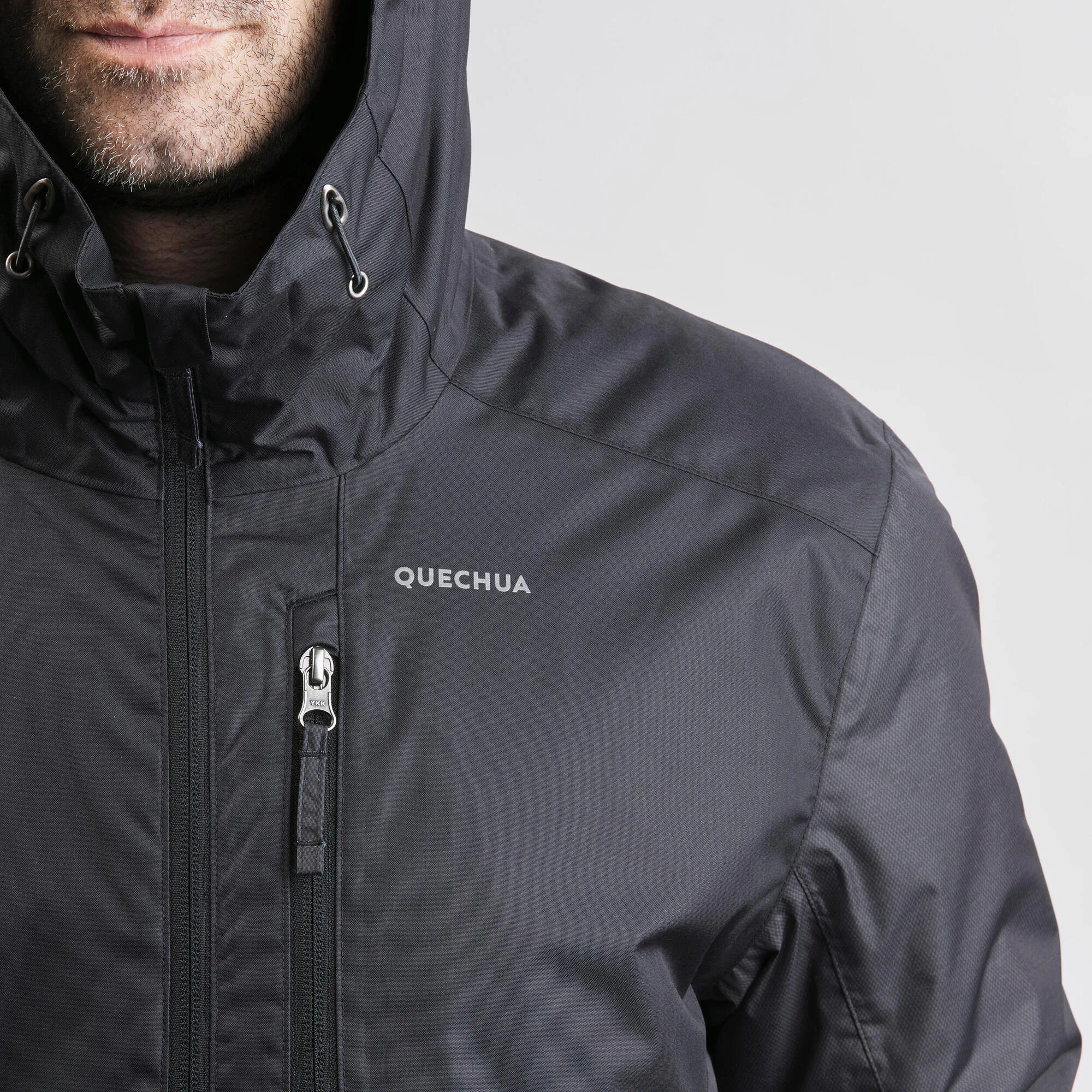 Quechua Men's hiking waterproof winter jacket - SH500 14??F