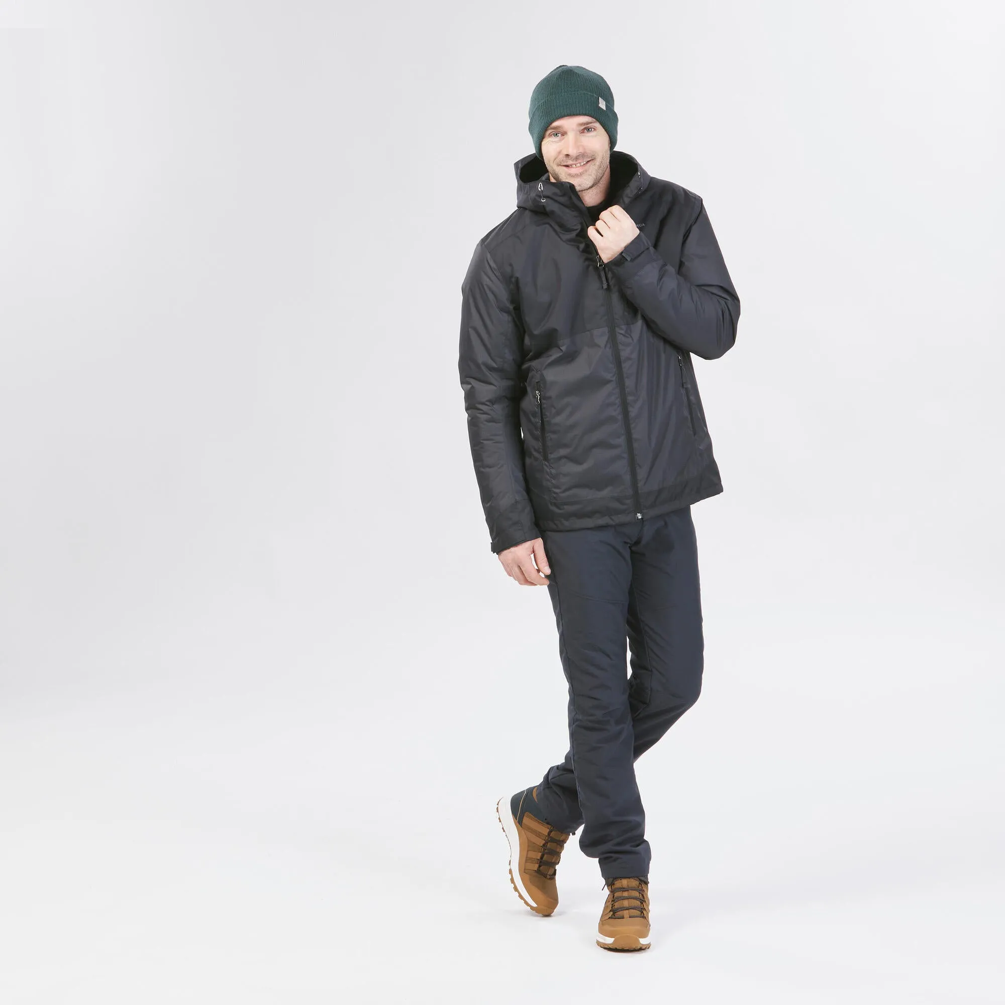 Quechua Men's hiking waterproof winter jacket - SH500 14??F