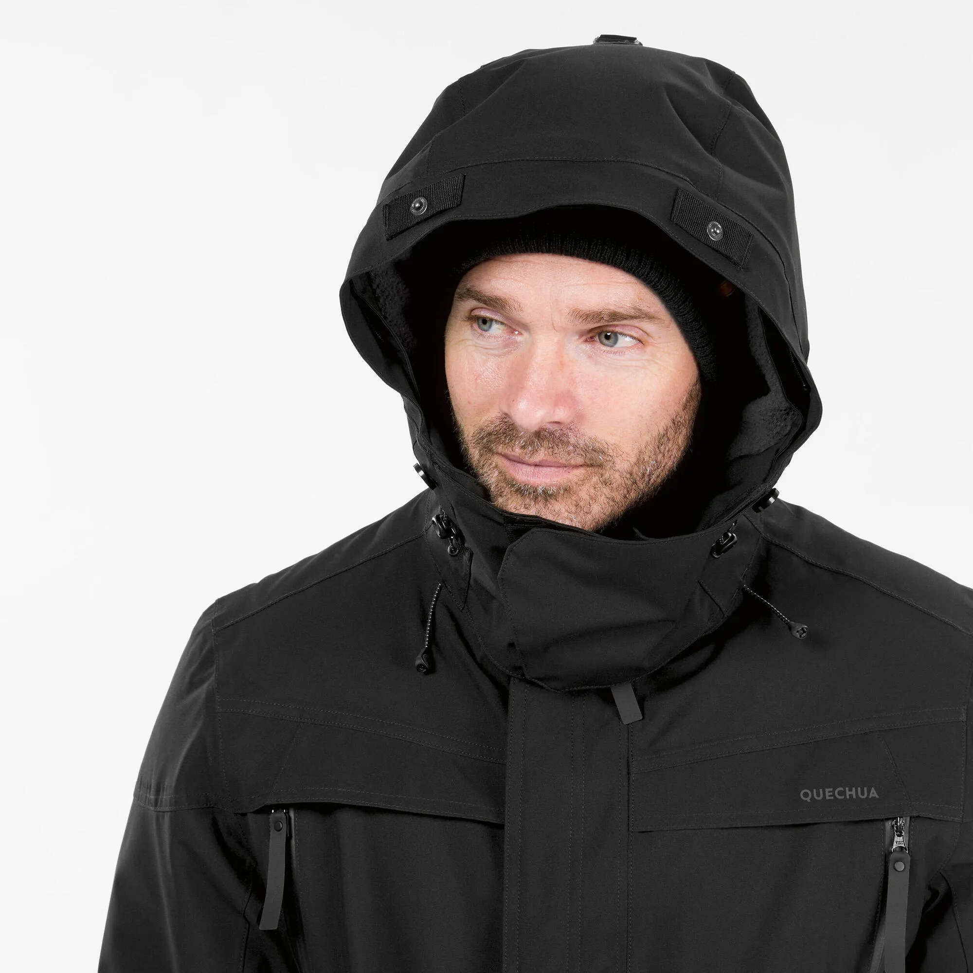 Quechua Men's Winter Waterproof Hiking Parka - SH900 -4??F