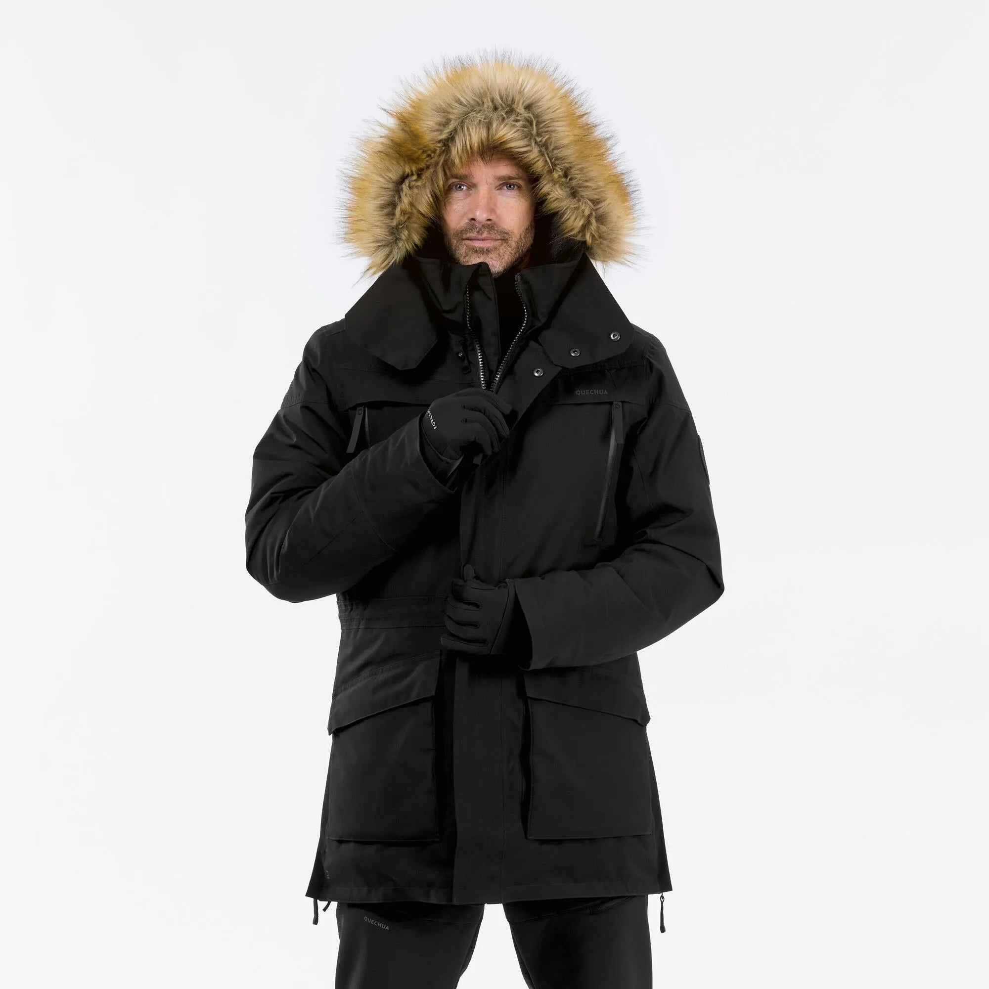 Quechua Men's Winter Waterproof Hiking Parka - SH900 -4??F