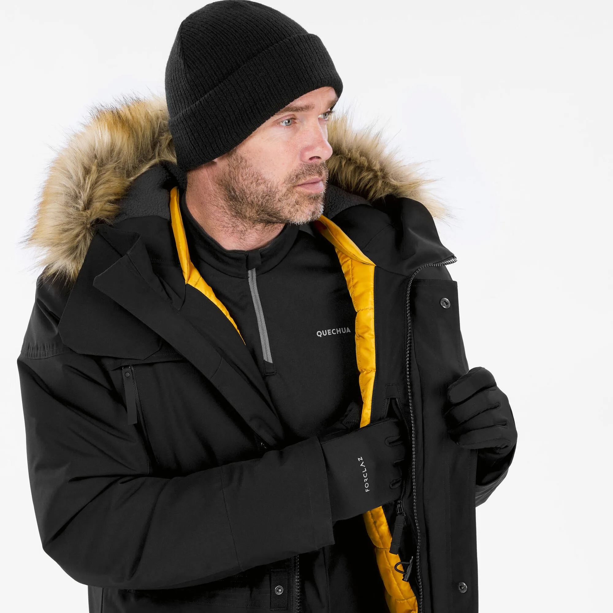 Quechua Men's Winter Waterproof Hiking Parka - SH900 -4??F