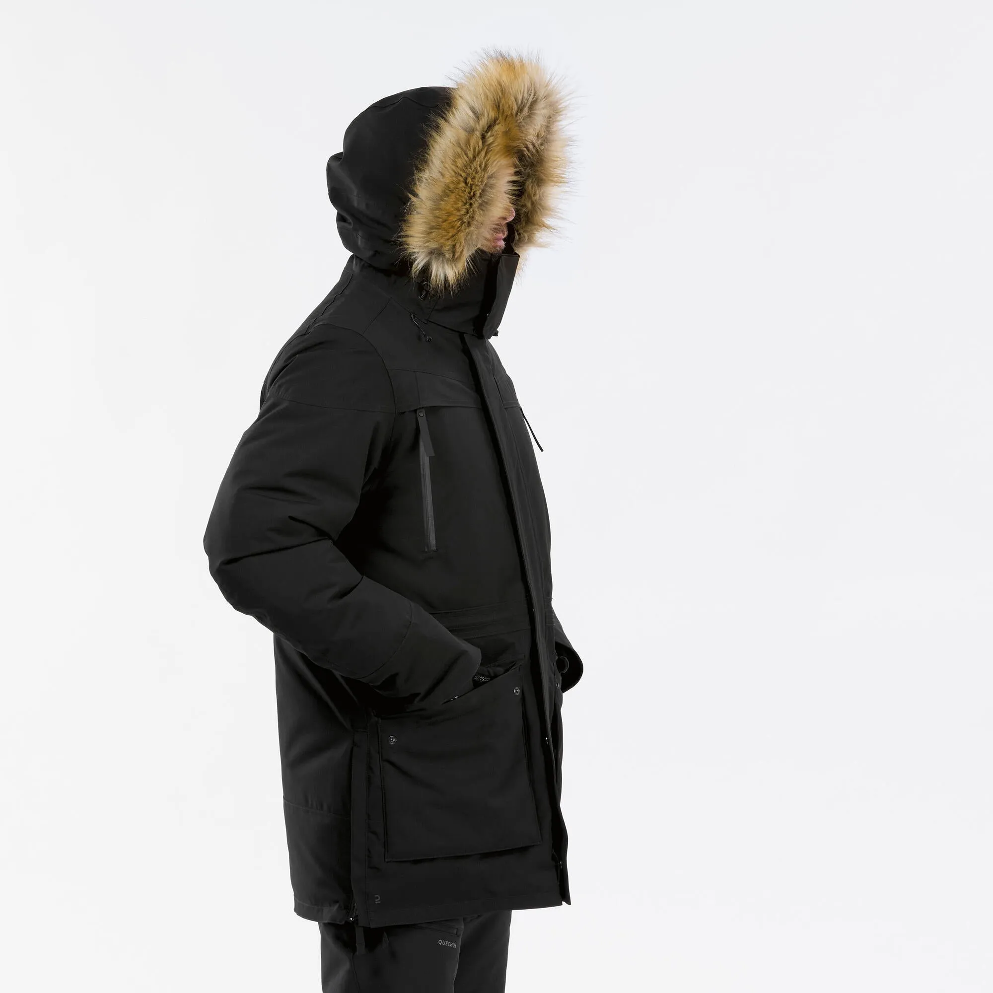 Quechua Men's Winter Waterproof Hiking Parka - SH900 -4??F