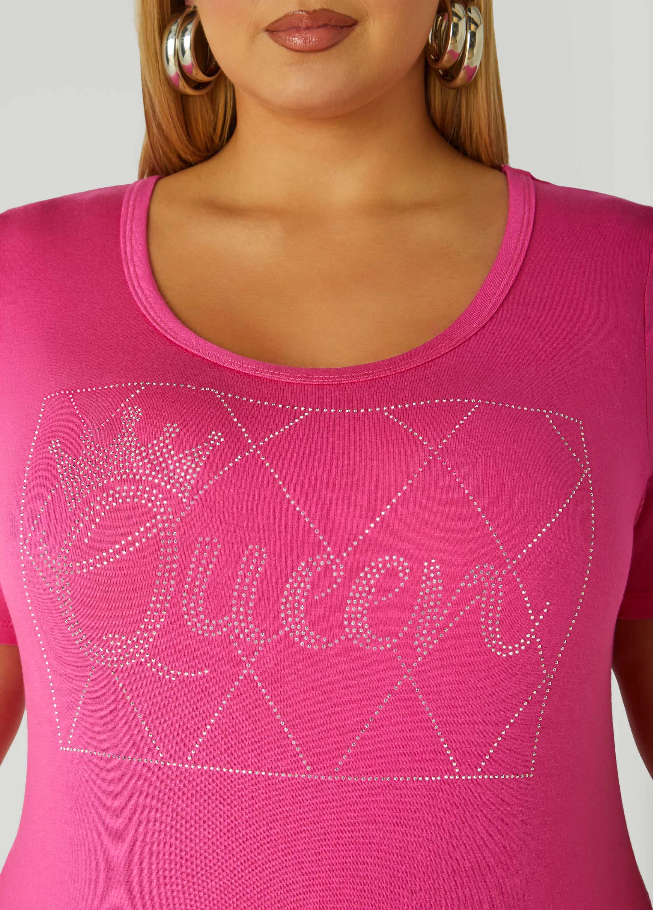 Queen Crystal Tee