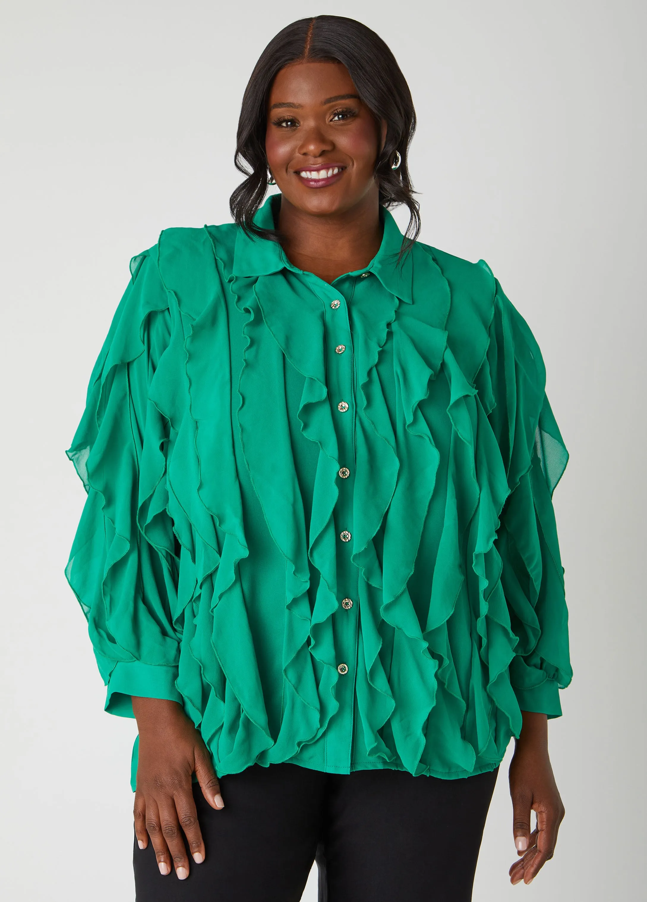 Ruffled Shirt