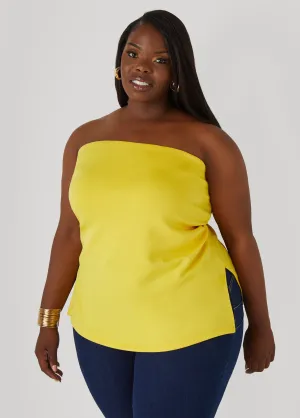 Split Side Tube Top