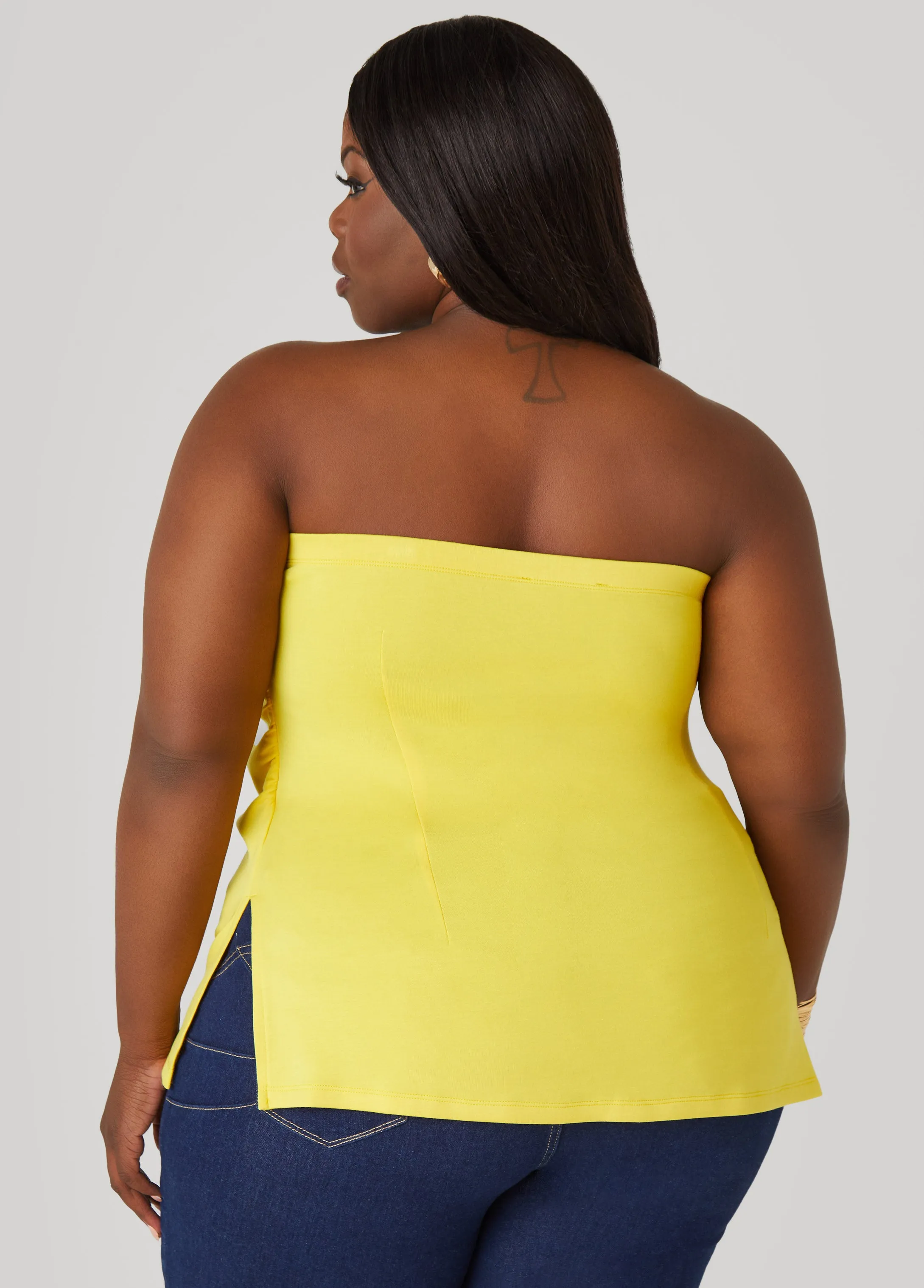 Split Side Tube Top