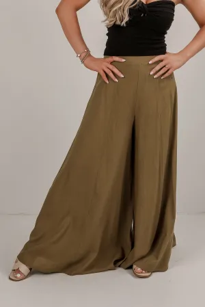 Take A Look Around Wide Leg Pants - DU DEAL