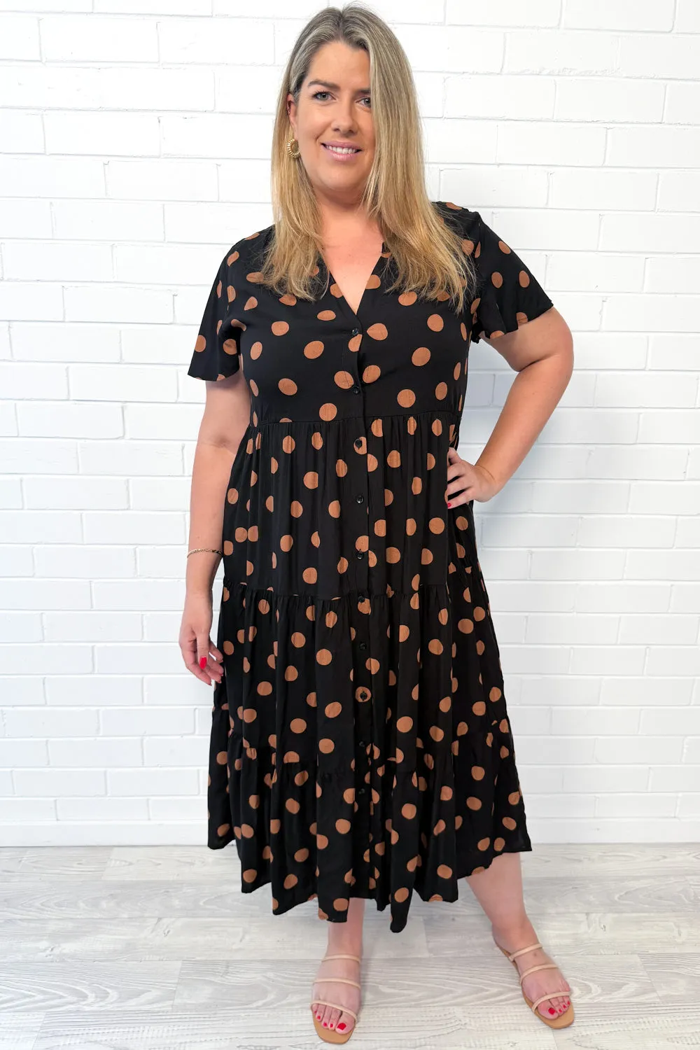 Teacher Print Dress
