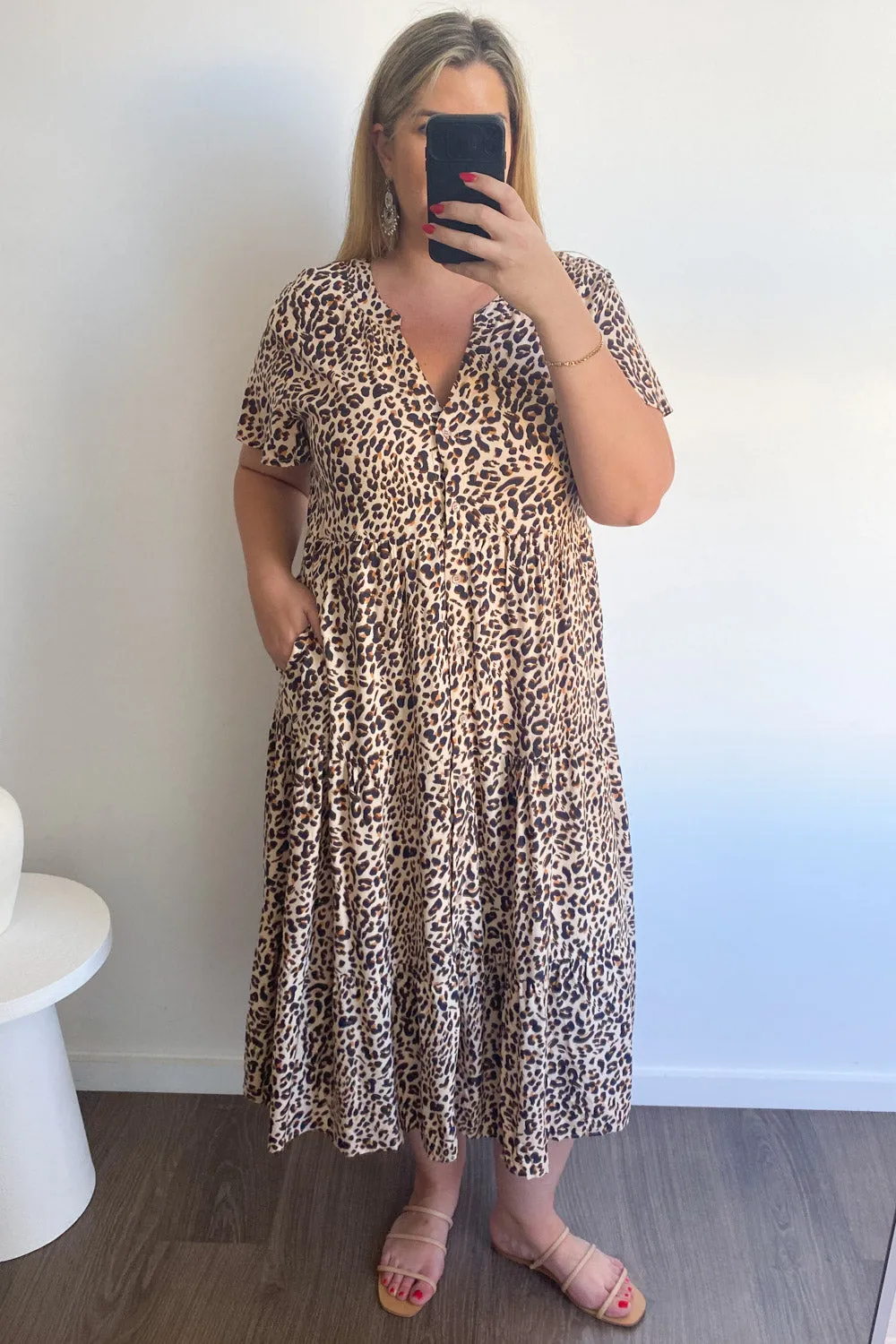 Teacher Print Dress