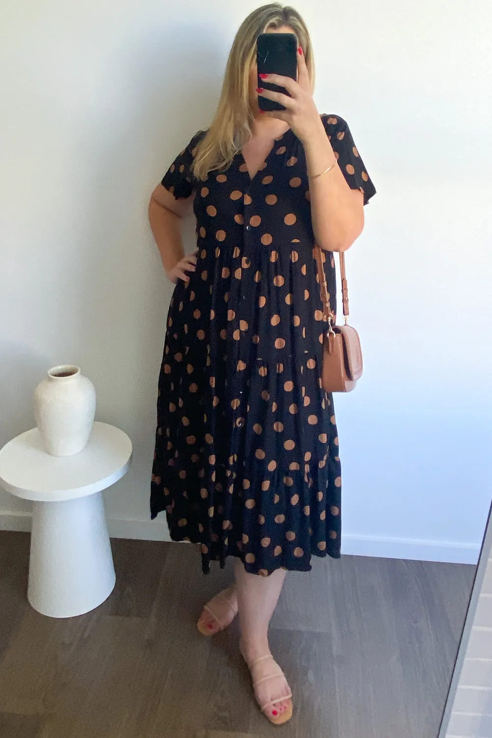 Teacher Print Dress