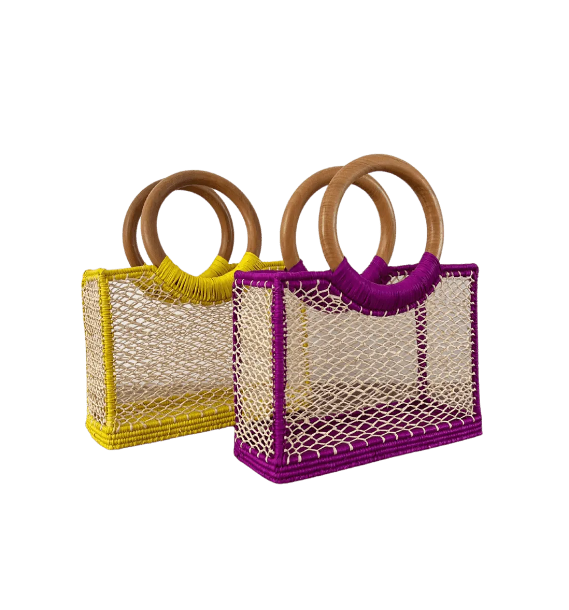The Francoise Toquilla Straw Mini Basket Bag | Multiple Colours