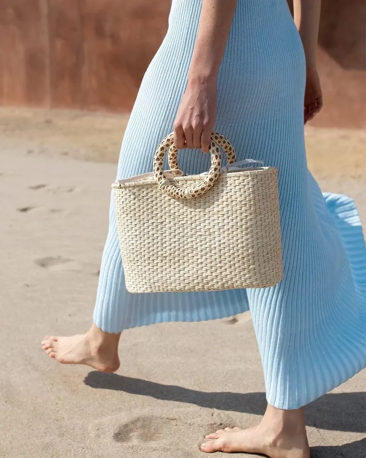 The Roberta Toquilla Straw Basket Bag | Multiple Colours