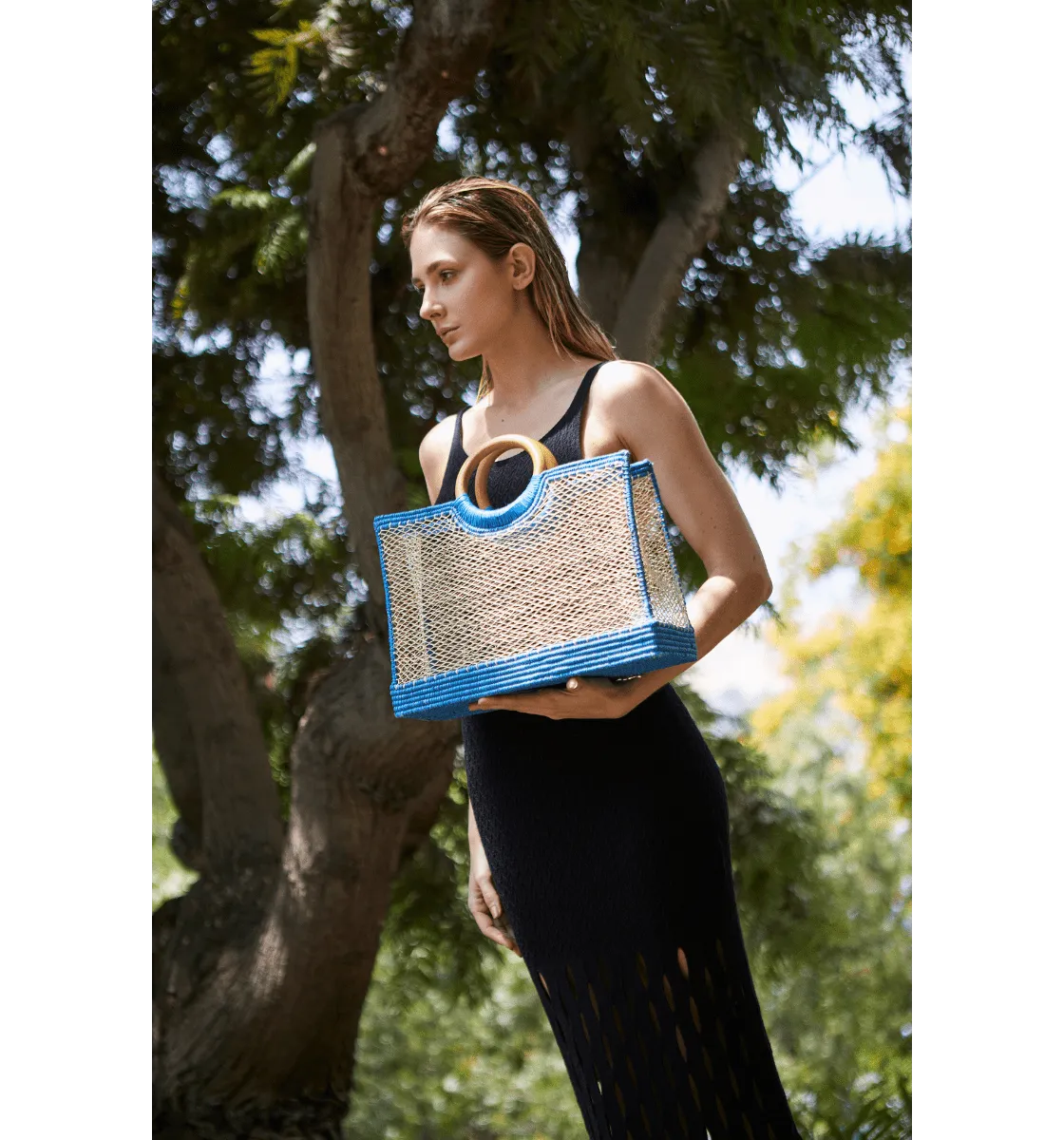 The Stacie Toquilla Straw Basket Bag | Multiple Colours