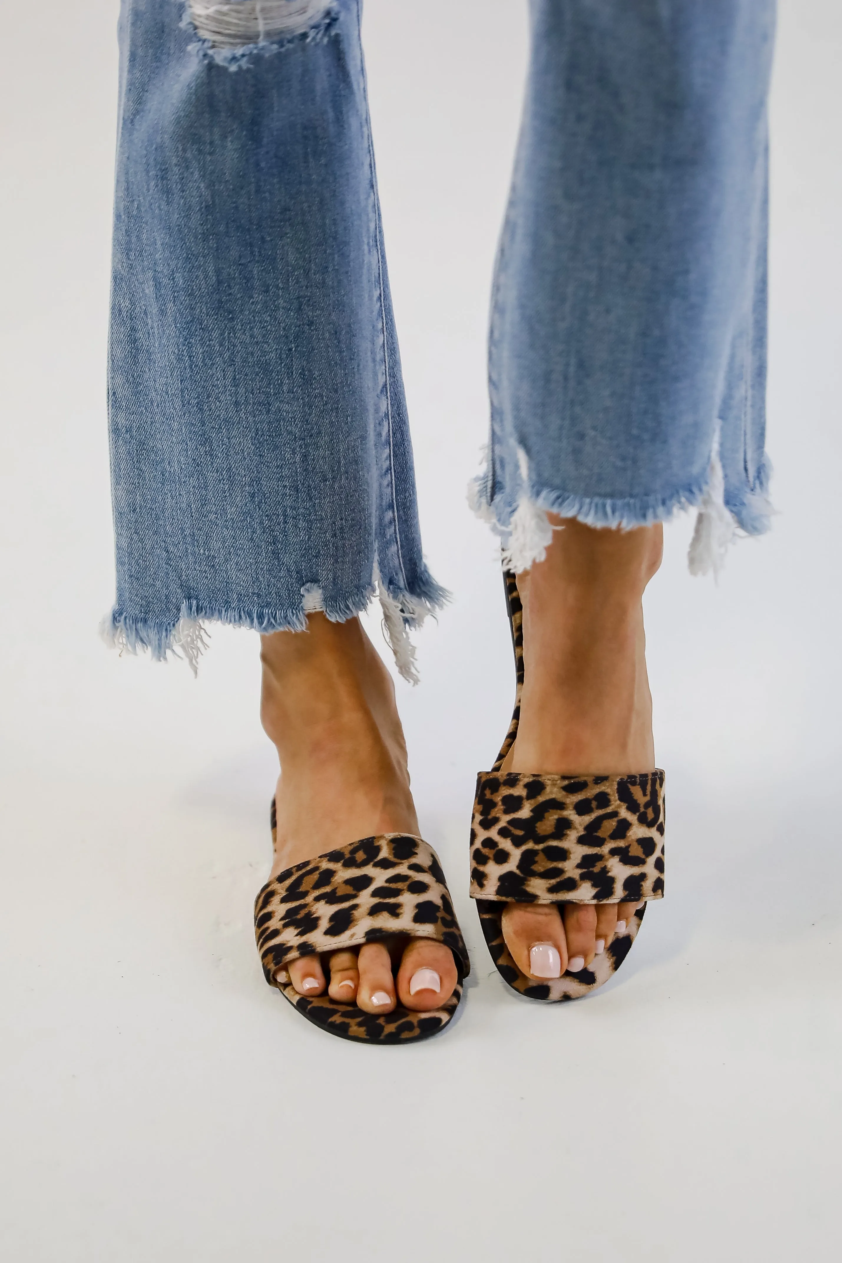 Try To Keep Up Slide Sandals
