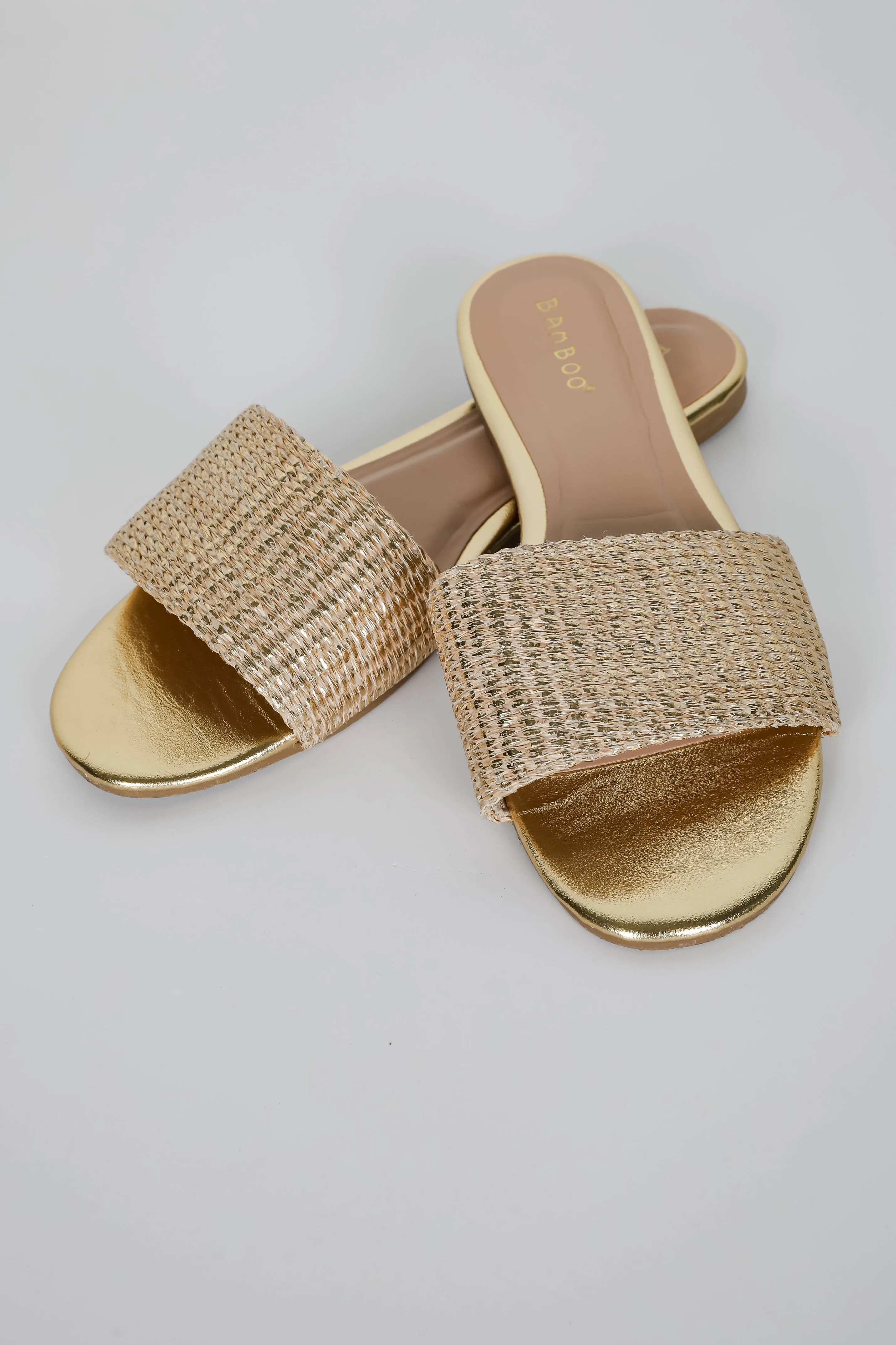 Try To Keep Up Slide Sandals