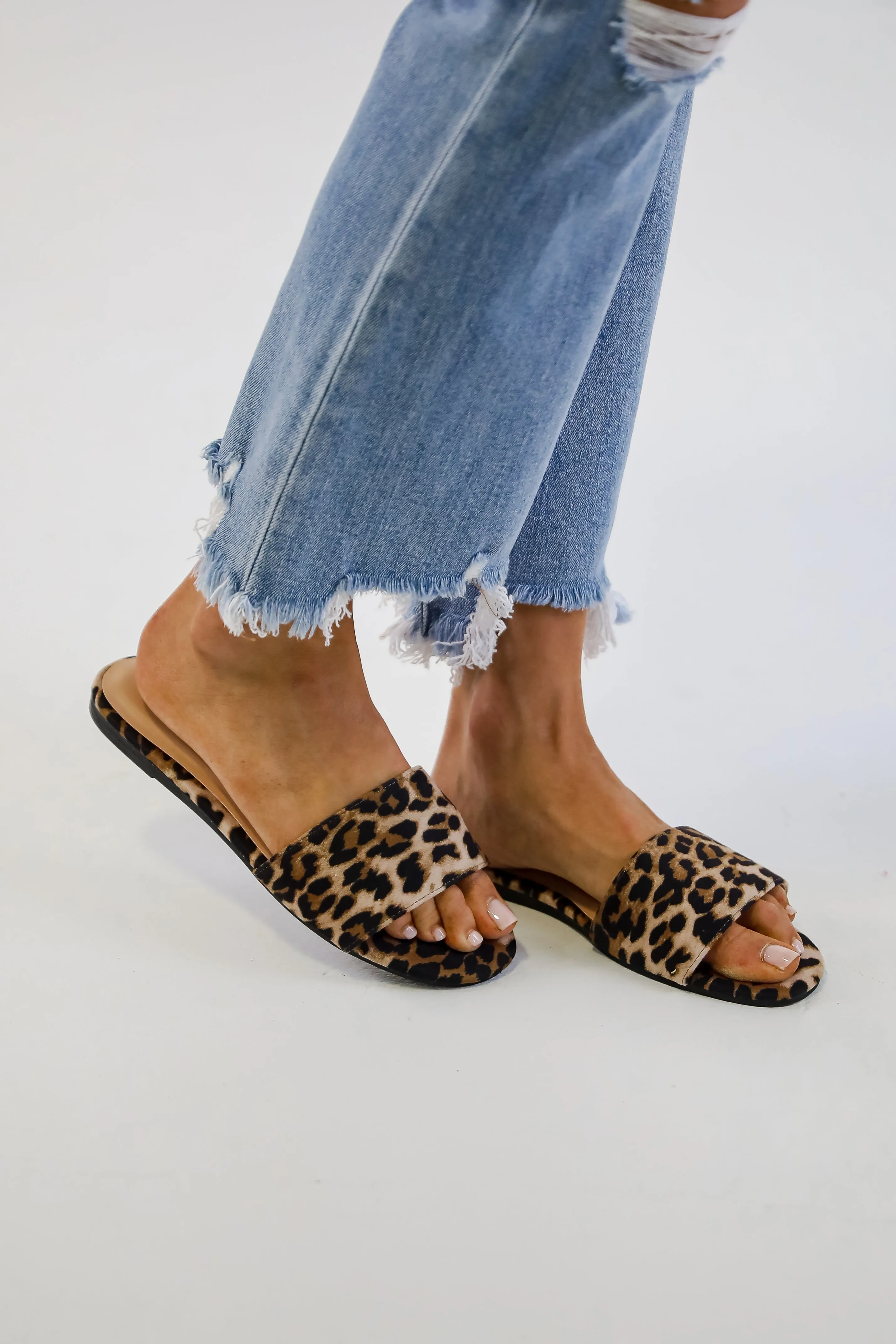 Try To Keep Up Slide Sandals