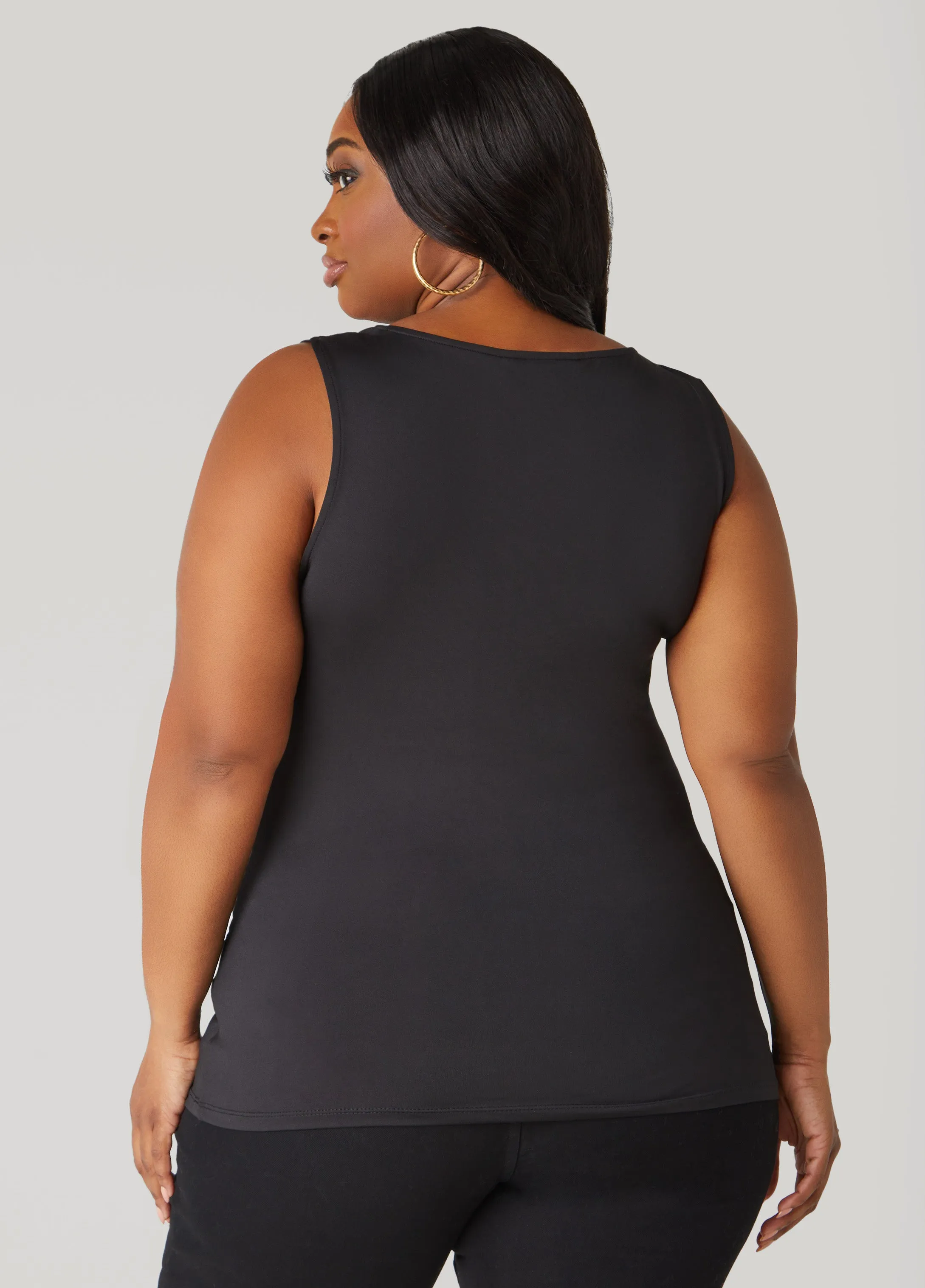 Twisted Cowl Neck Top