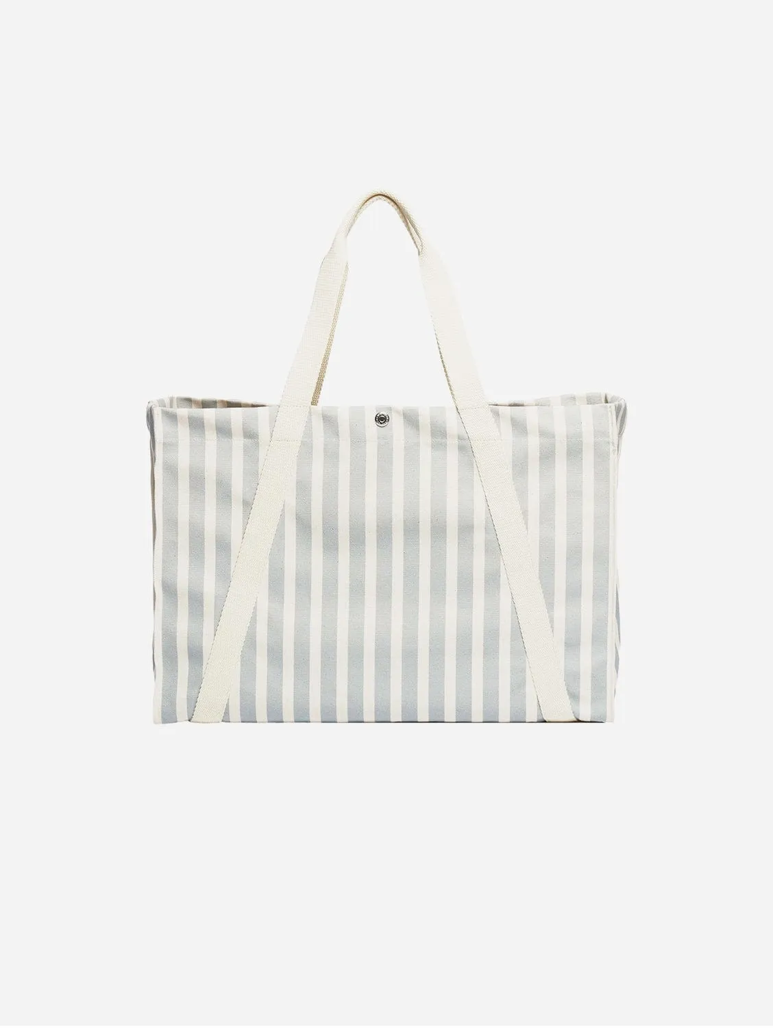 Vegan Beach Tote | Sand & Stone Grey