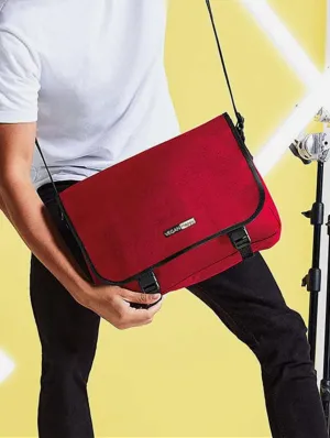 Vegan Messenger Bag | Multiple Colours