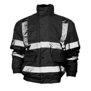 Yoko Mens Hi-Vis Bomber Jacket